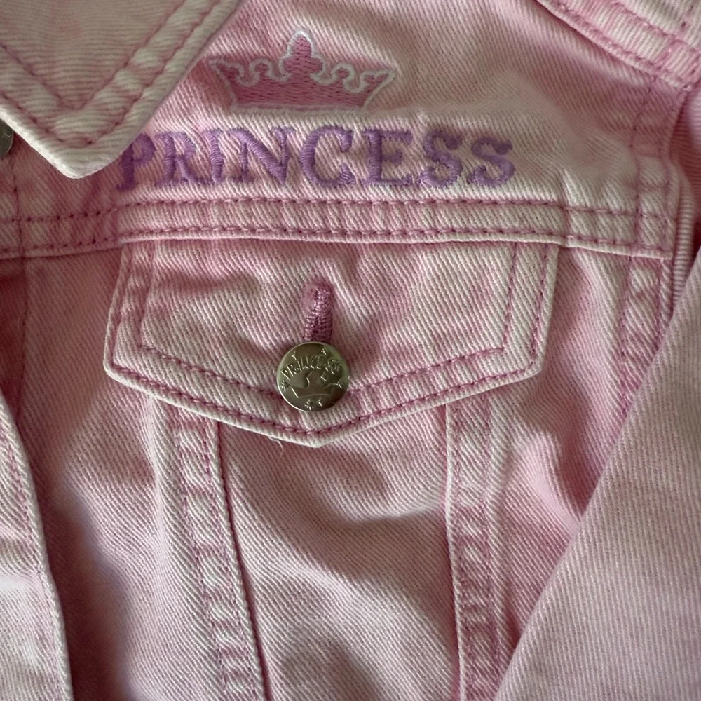 Disney Pink Jean Jacket with Princess Embroidery - Picture 2 of 5